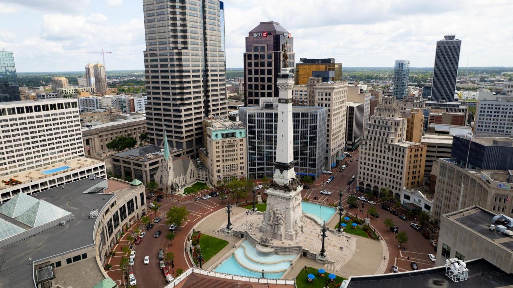 Intercontinental Indianapolis By Ihg Hotell Exteriör bild